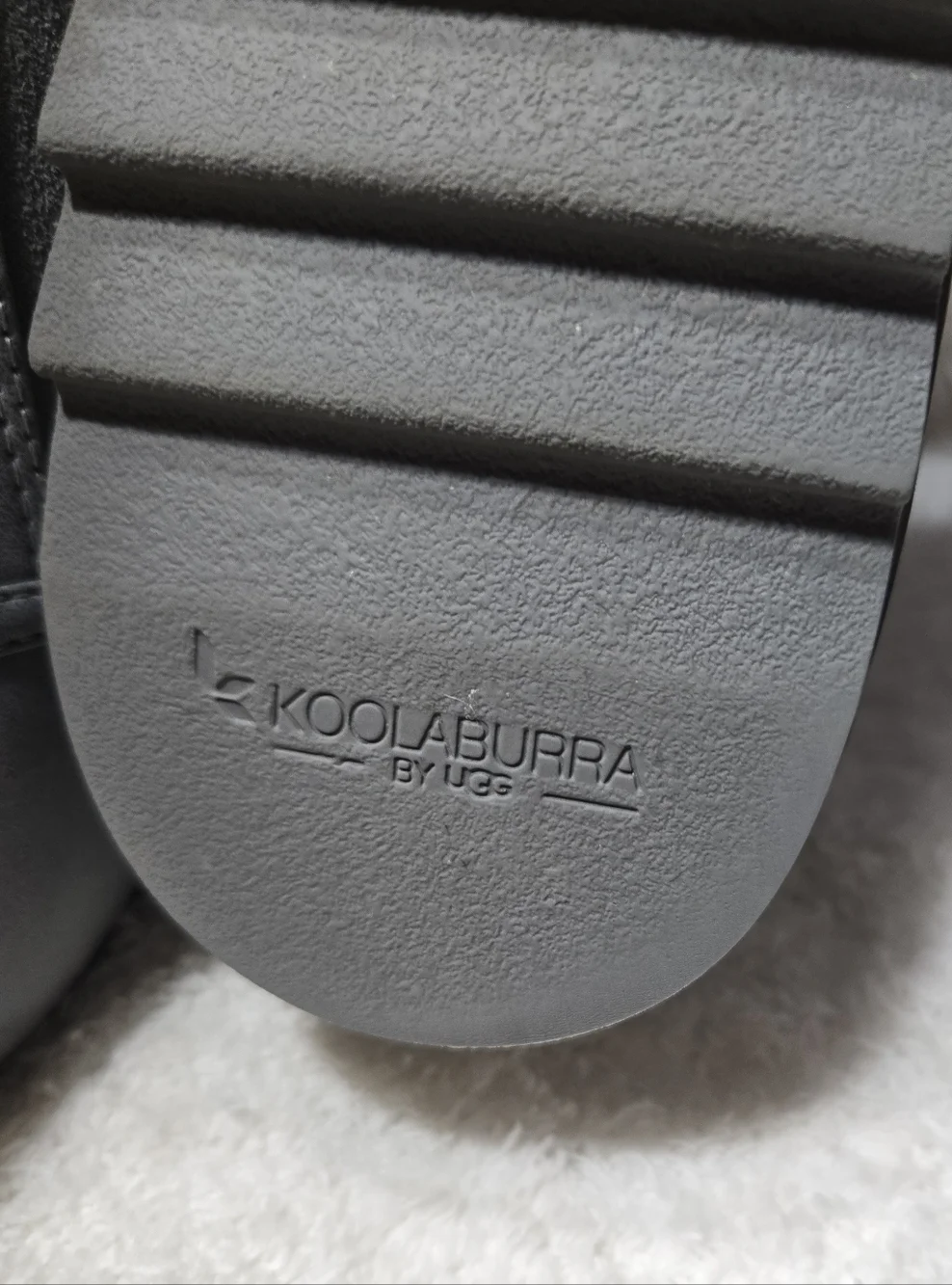 Koolaburra by UGG Women's Tynlee Suede & Faux Fur High Boots Gray Size 10